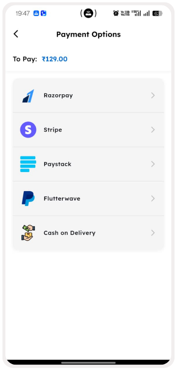 Customer App Screen 13