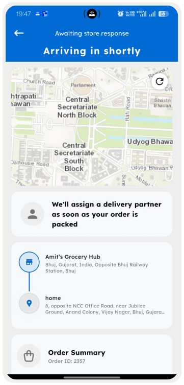 Customer App Screen 15